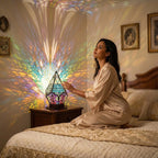 Forest Shadow Lamp - Mosaic Prism Projection Lamp