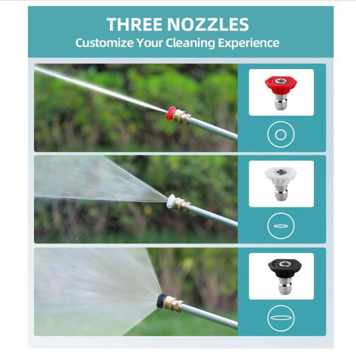 Jet Nozzle Power Washer for Garden Hose