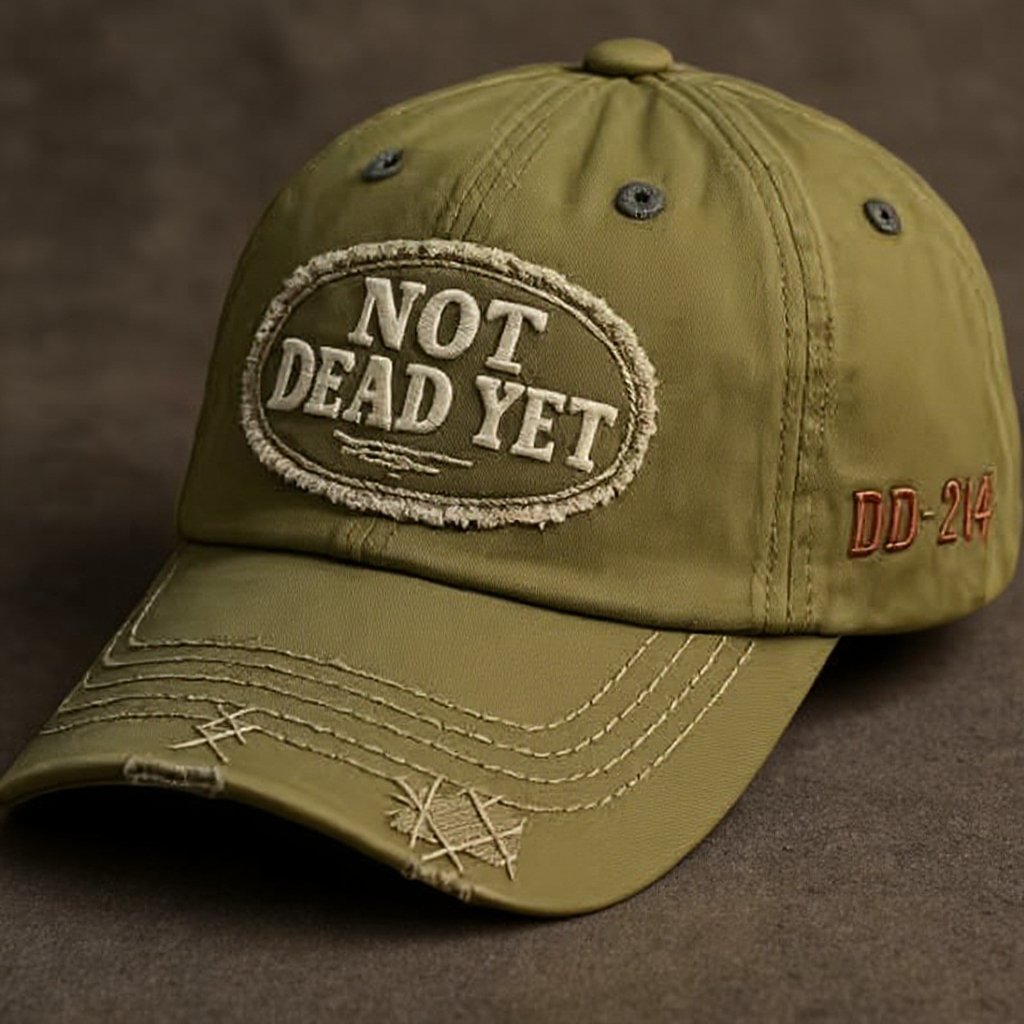 NOT DEAD YET - Vintage washed baseball cap