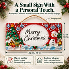 ⏳ Last Day 49% OFF – 🎄 Beginner-Friendly DIY Sea Glass Christmas Hanging Sign Kit | 8 Festive Designs with Handwritten Personalization ✍️