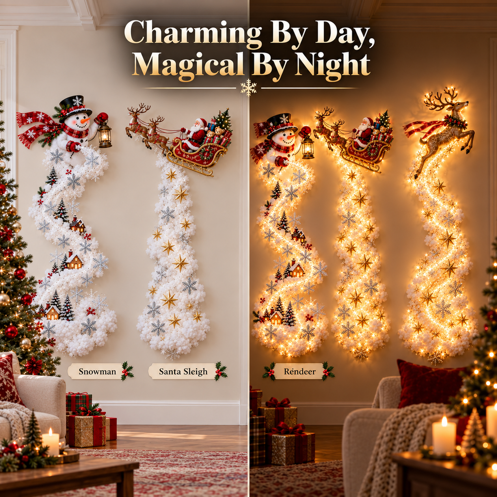 ✨Christmas Magic Trail Wall Light - A Little Christmas Magic Right on Your Wall✨