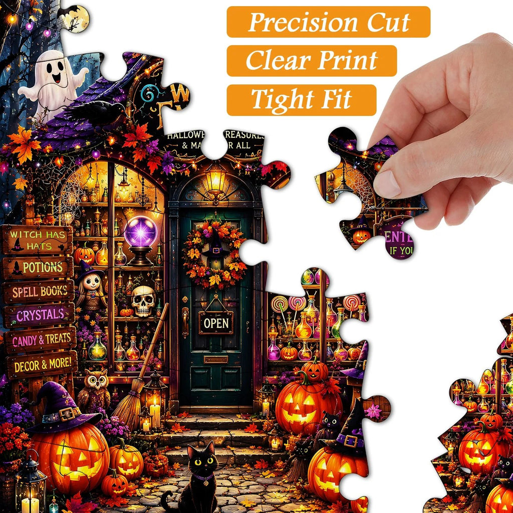 🔥49% Off Last Day - 👻The Witch’s Emporium Jigsaw Puzzle 1000 Pieces