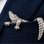 ✨ Luxury Sculpted Animal Brooch – Premium Statement Piece for Suits & Blazers