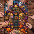 🔥49% Off Last Day - 👻The Witch’s Emporium Jigsaw Puzzle 1000 Pieces