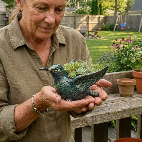 🔥Last Day 50% OFF 🐦Cardinal Bird Succulent Planter