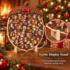 🎄Christmas Wooden Puzzle with Stand | 9 Festive Designs to Build & Display 🧩