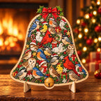 🎄Christmas Wooden Puzzle with Stand | 9 Festive Designs to Build & Display 🧩