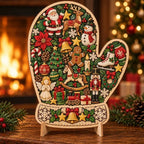 🎄Christmas Wooden Puzzle with Stand | 9 Festive Designs to Build & Display 🧩