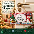 ⏳ Last Day 49% OFF – 🎄 Beginner-Friendly DIY Sea Glass Christmas Hanging Sign Kit | 8 Festive Designs with Handwritten Personalization ✍️