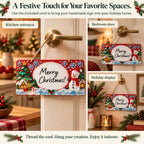⏳ Last Day 49% OFF – 🎄 Beginner-Friendly DIY Sea Glass Christmas Hanging Sign Kit | 8 Festive Designs with Handwritten Personalization ✍️