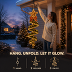 🎄Christmas Magic Spiral Hanging LED Light Collection