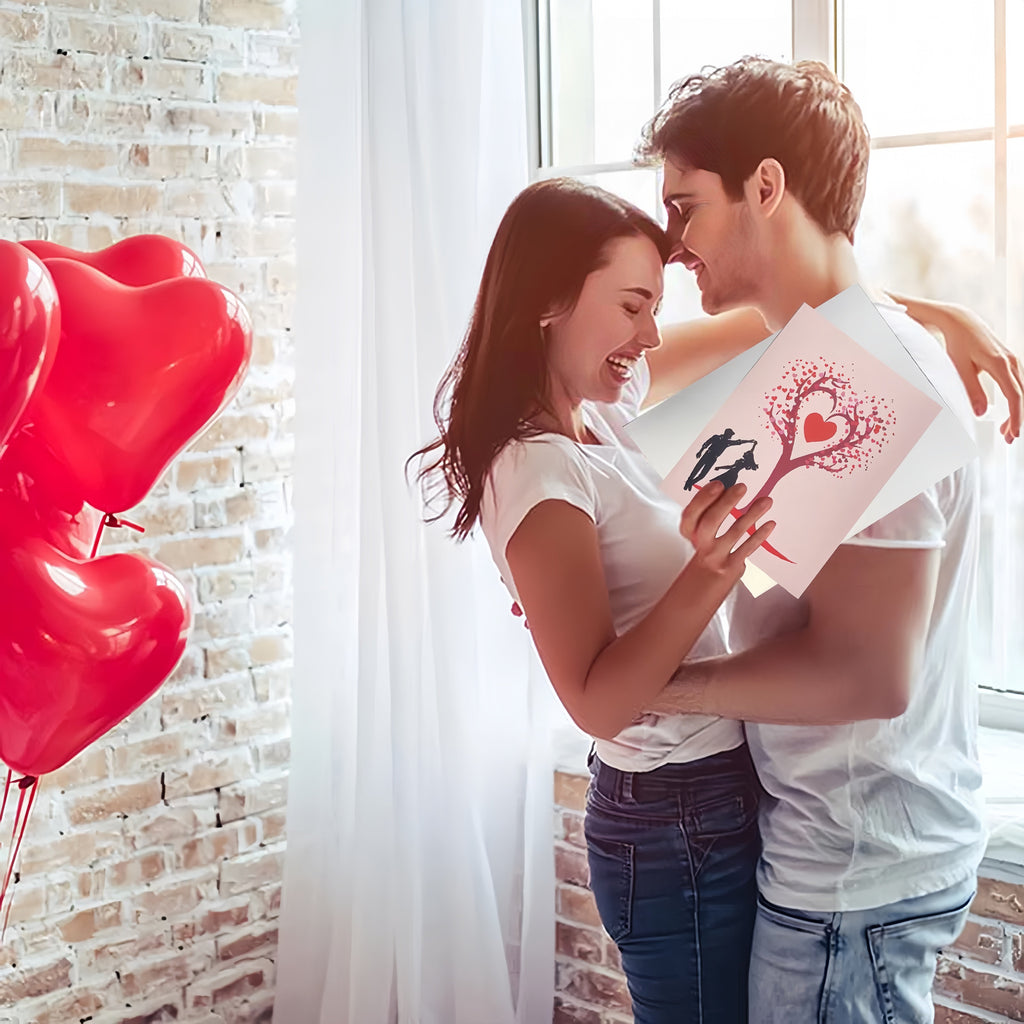 💌Premium 3D Pop-Up Romantic Anniversary & Valentine's Car