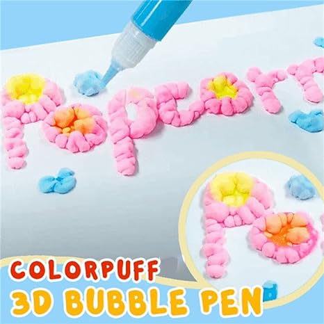 🎁🔮Magic Pen – Draw 3D with one stroke!🎄 DIY Bubble Popcorn Drawing Pens& Buy 2 Get 1 Free 🔥